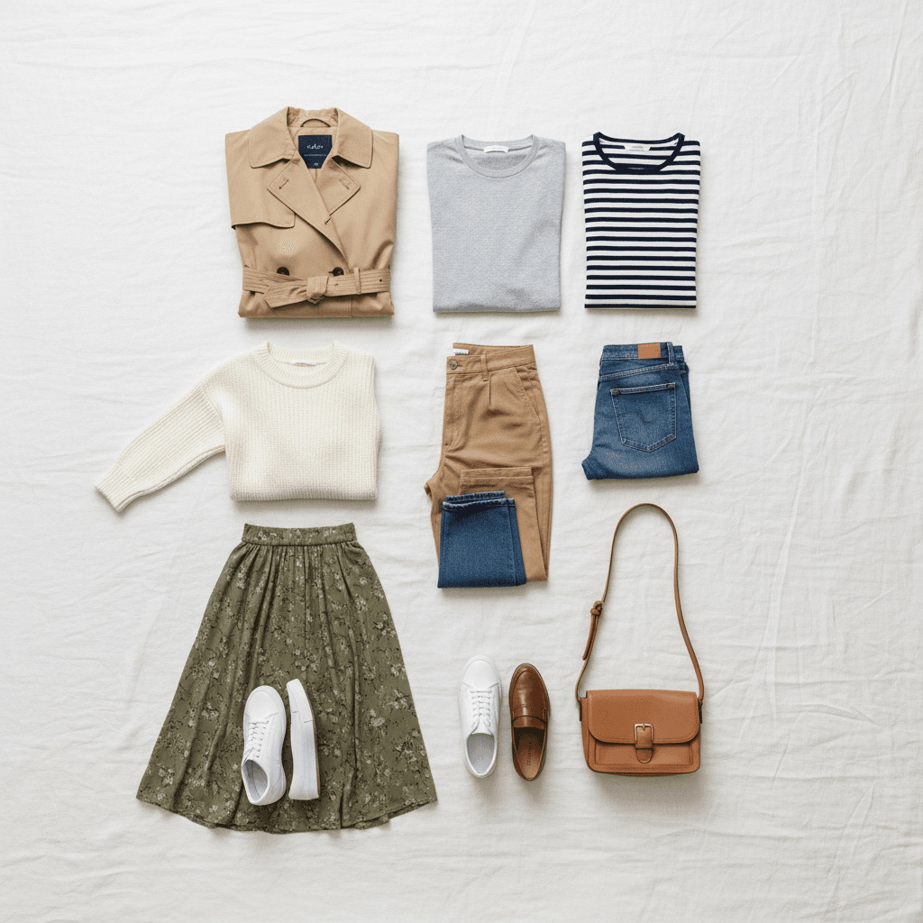 Капсульный гардероб: для мамы