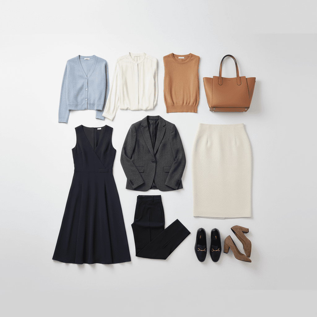 Капсульный гардероб в офис: мини‑капсула для женщин